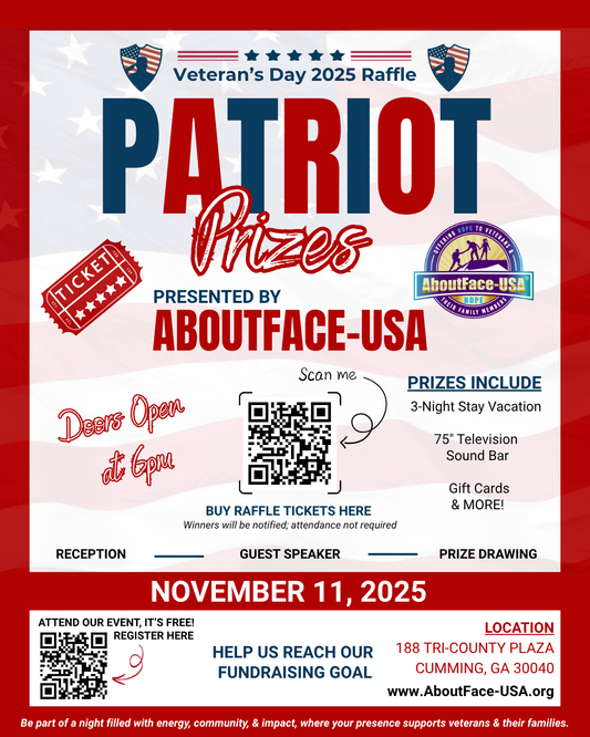 Support Our Heroes: Join the Veteran’s Day 2025 “Patriot Prizes” Raffle! 🇺🇸